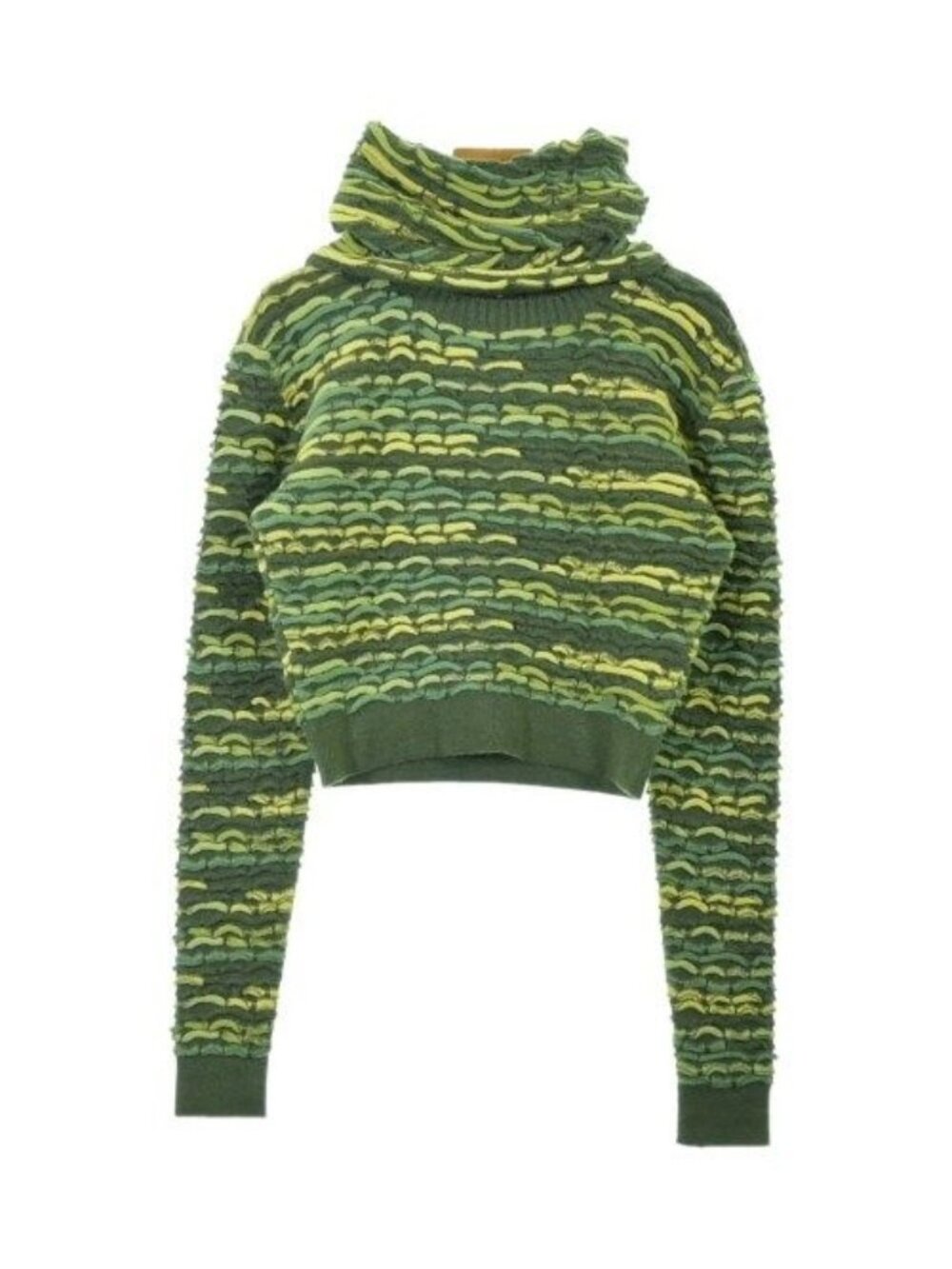 Chanel Knit Sweater Green